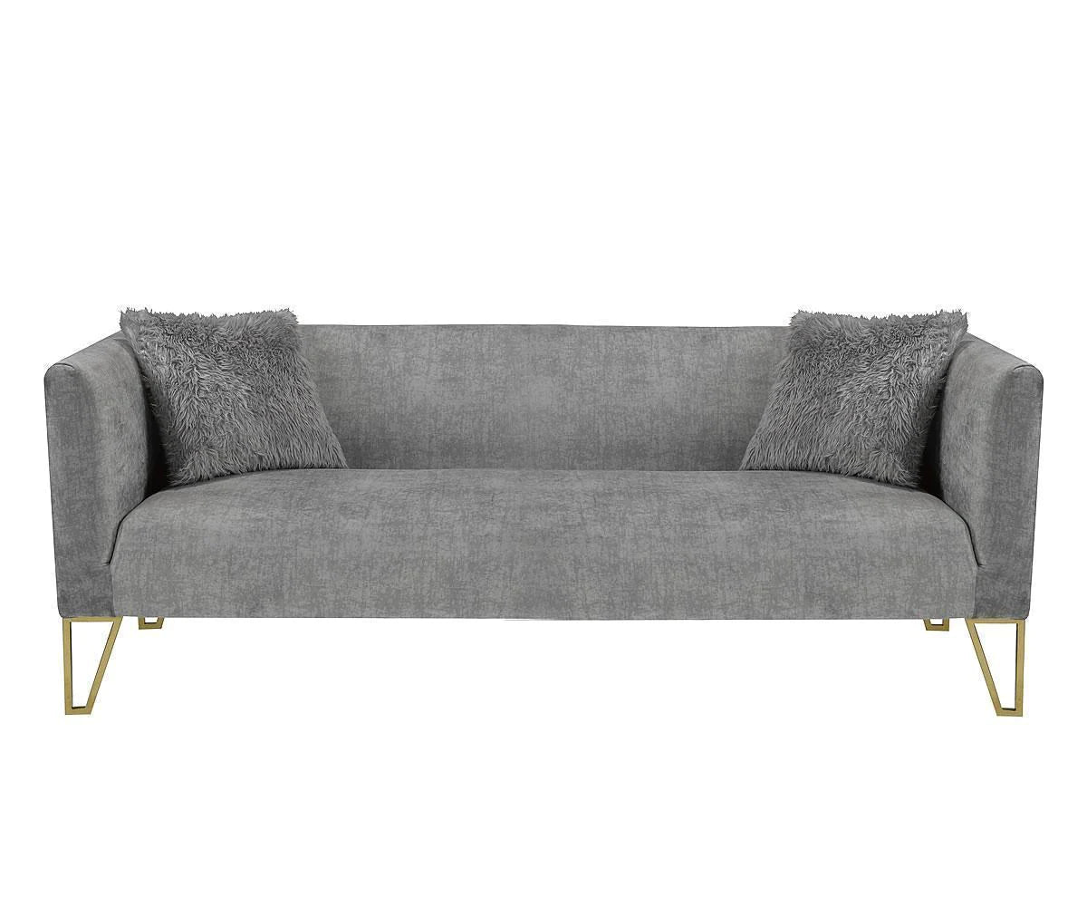 Grey Aura (3 PC) Sofa Set KW365