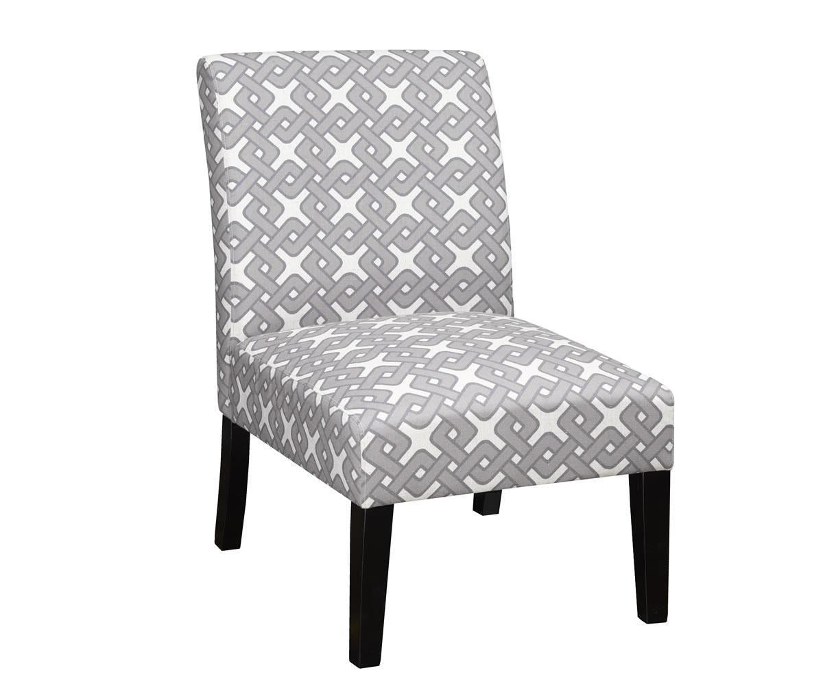 K LIVING 608237-GR Sharon Accent Chair- Grey KW365