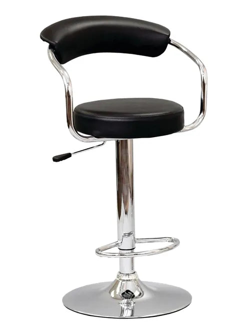 ST-7500-B Black PU Adjustable Bar stool