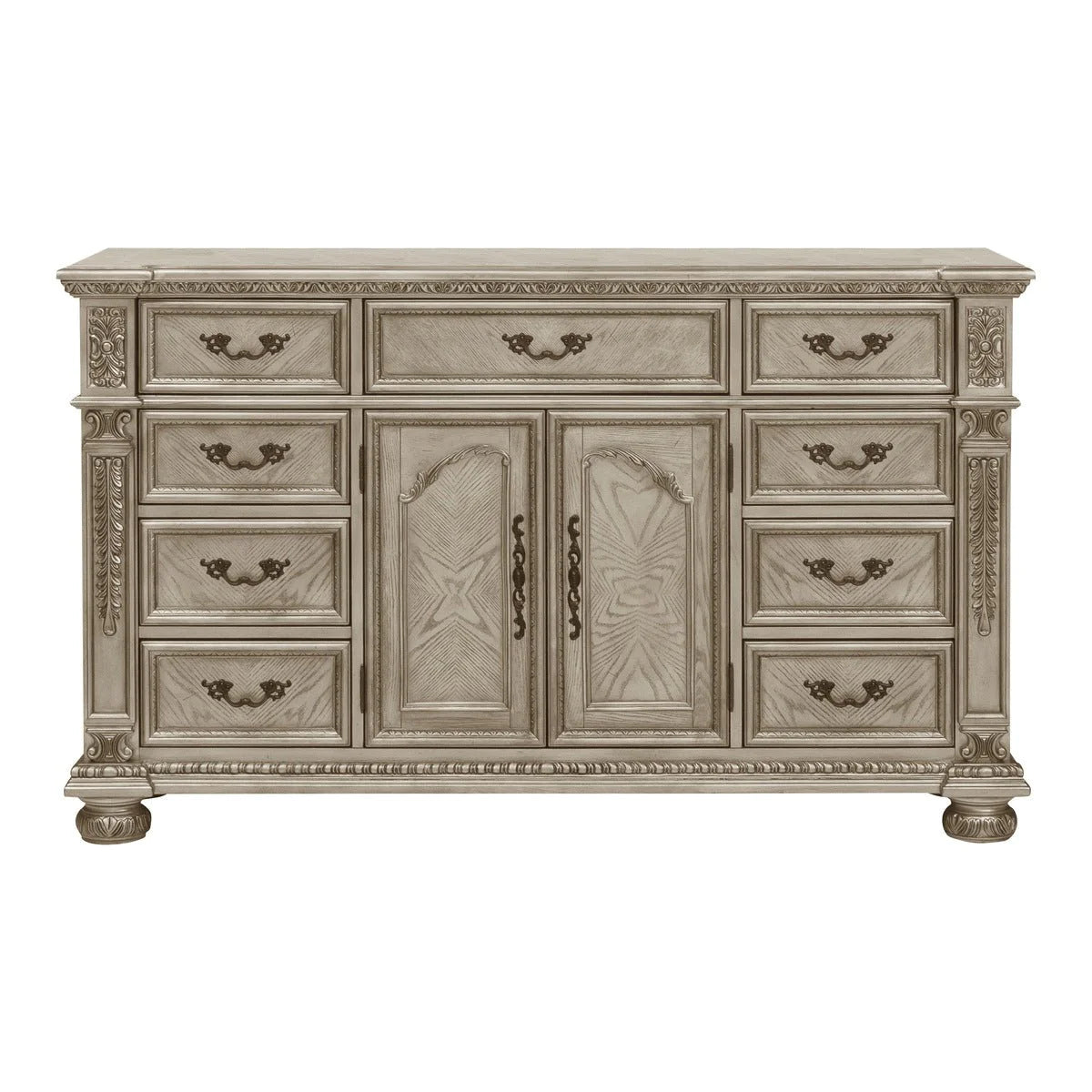Catalonia Platinum Gold Bedroom Collection HE365