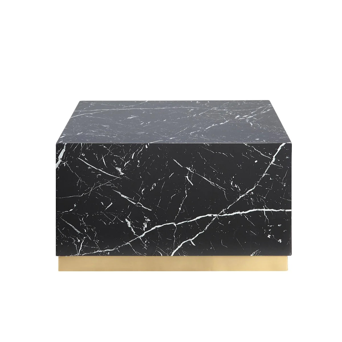 Astraia Black Large Square Coffee Table