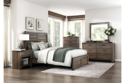 1498DBRK Bedroom-Longview Collection MA365 6PC Bedroom Set