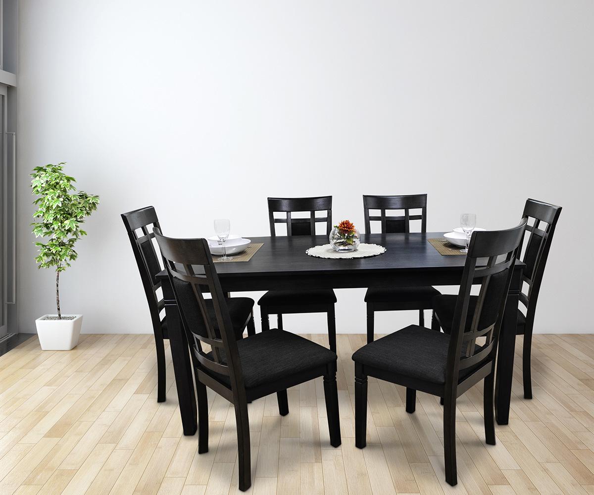 Viola Espresso 7-Piece Dinette Set