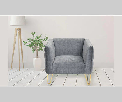 Grey Aura (3 PC) Sofa Set KW365