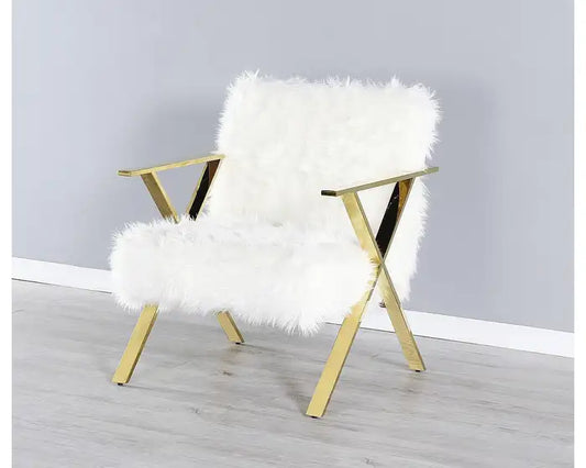 K Elite Star Chair in White AC-008-WH