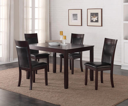 Nellie Espresso 5-Piece Dinette Set KW365