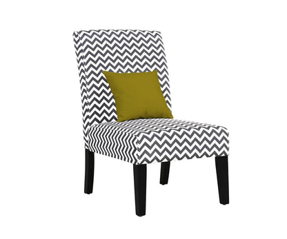 K LIVING 608237-GR Sharon Accent Chair- Grey KW365