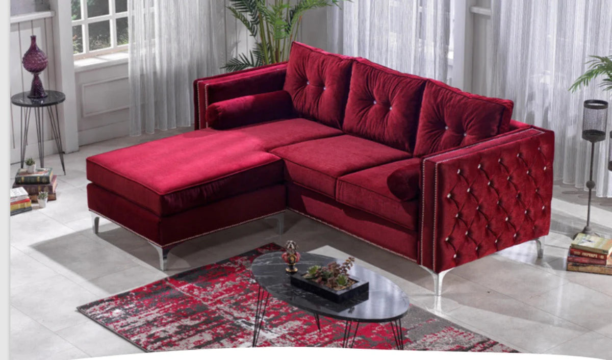 Alaska Sectional Sofa - Red Velvet BGTI365