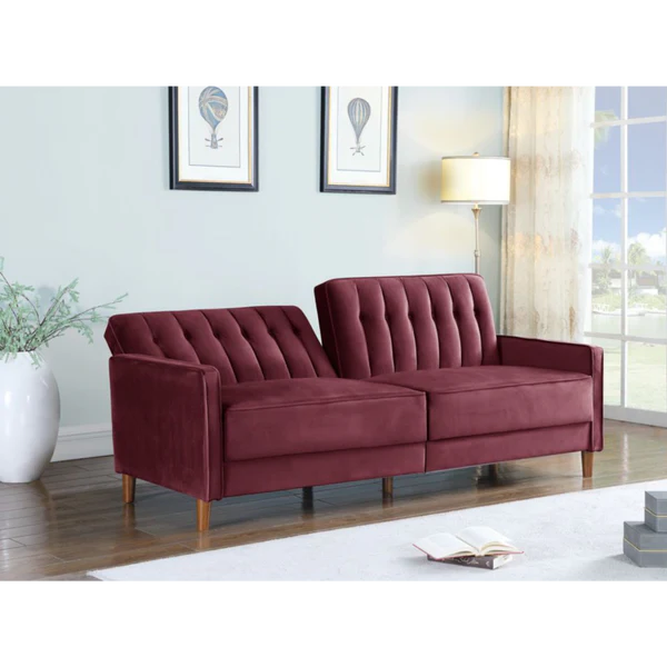 Angel Pull-Out Velvet Sofa bed Bolgatti-365