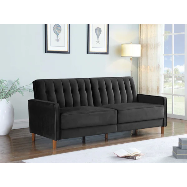 Angel Pull-Out Velvet Sofa bed Bolgatti-365