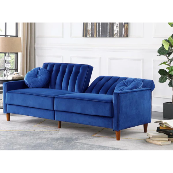 Angel Pull-Out Velvet Sofa bed Bolgatti-365