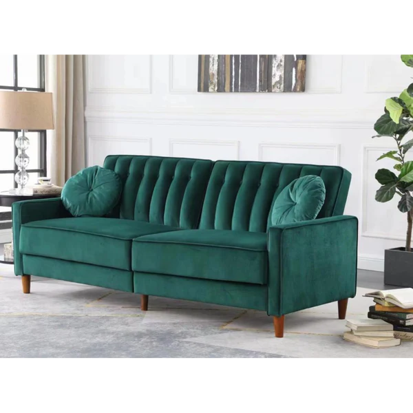 Angel Pull-Out Velvet Sofa bed Bolgatti-365