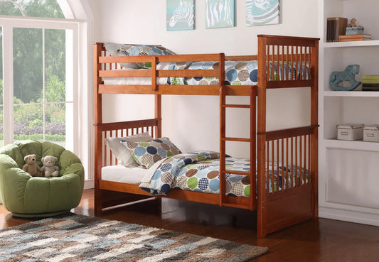 Single over Single Bunk Bed Honey IF121