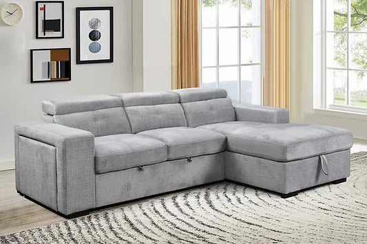 Sectional Sofa Bed RHF  IF-9081