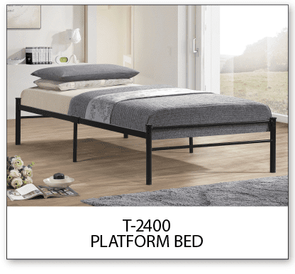 Modern Metal Platform Bed