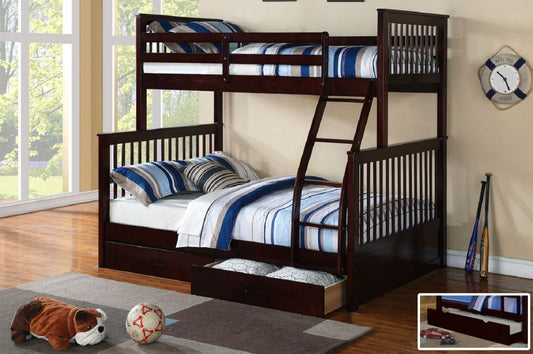 Single / Double Mission Bunk Bed with optional 2 Storage Drawers