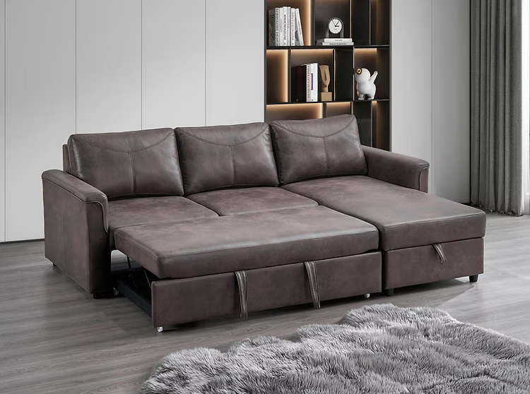 IF-9076 RHF Sofa Bed Sectional