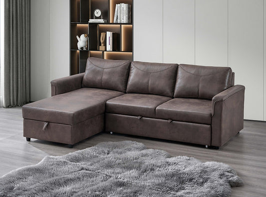 IF-9075 LHF Sofa Bed Sectional