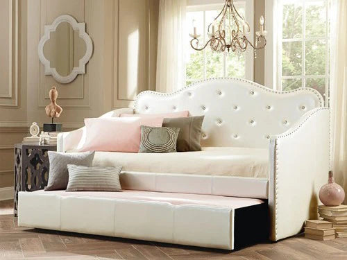 Single Day Bed with Trundle White IF 319 LTd Quantities ONLINE ONLY