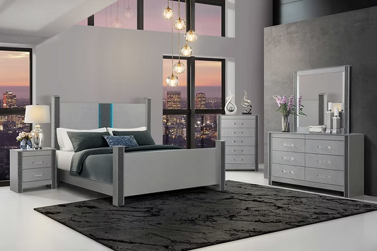 Logan Double / Queen  / King 6pc Bedroom Set IF-365