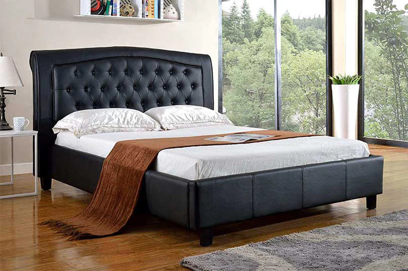 PU Leather Platform Bed - IF-192