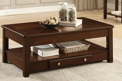 Wooden Coffee Table Set with Lift Coffee Table IF-2032