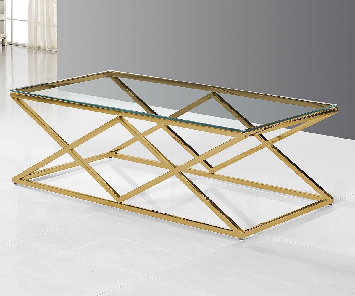 Castor Gold Coffee Table