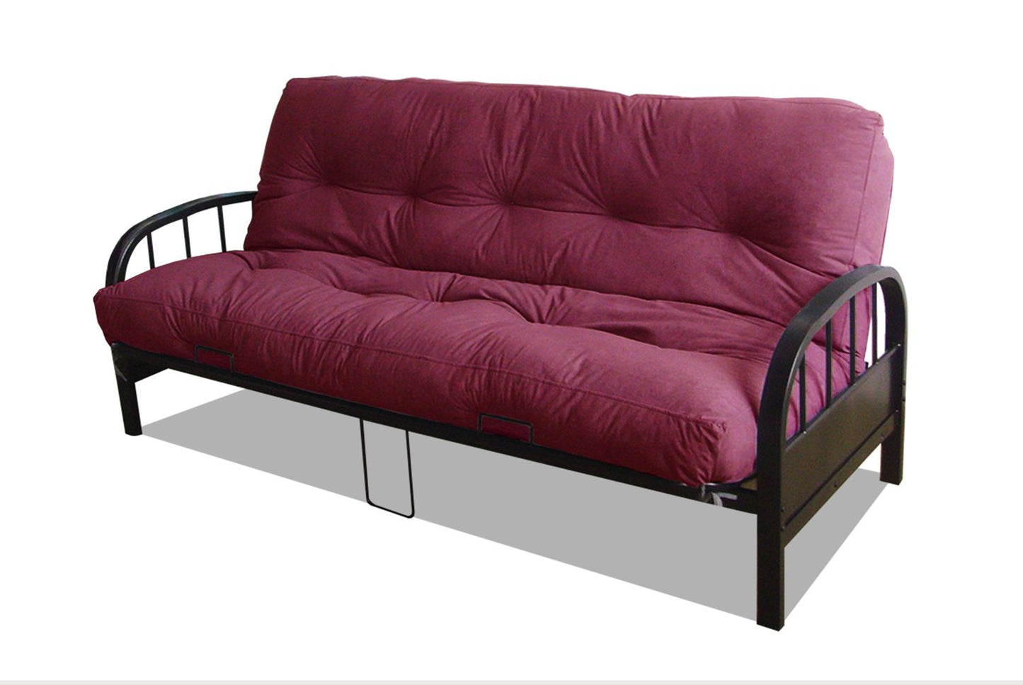 IF-211 - Black Metal Futon Frame (without Mattress)