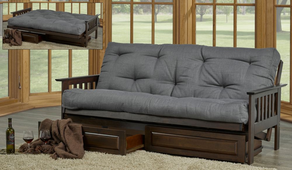 IF-275 - Futon Frame (Without Mattress)