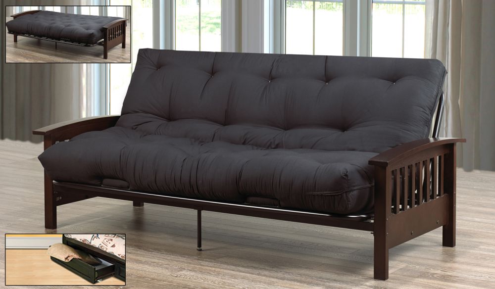 IF-237 - Futon Frame (Without Matress)