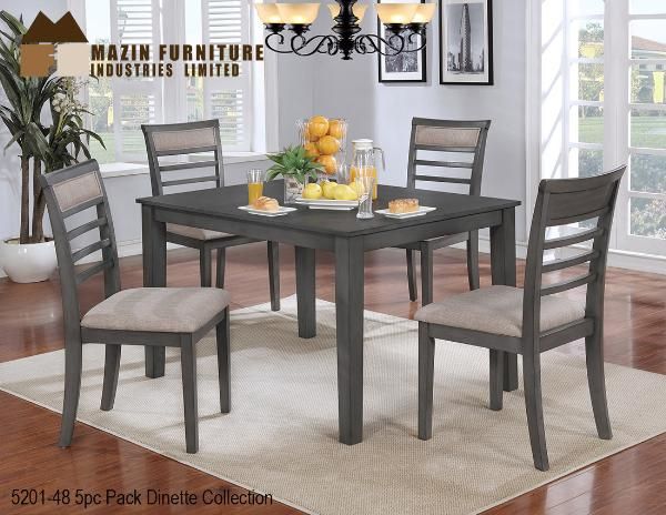 MA10 5201-48 Contemporary 5 PC Dinette Set