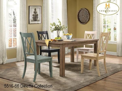 MA10 5516-66 5 PC Wooden Dining Set