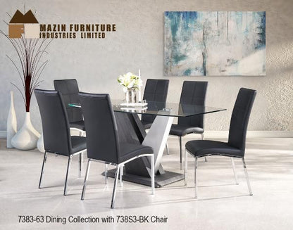 MA10 7383-63 7 PC Modern Dining Set